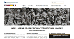 Desktop Screenshot of intelligent-protection.co.uk