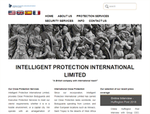 Tablet Screenshot of intelligent-protection.co.uk