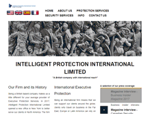 Tablet Screenshot of intelligent-protection.com